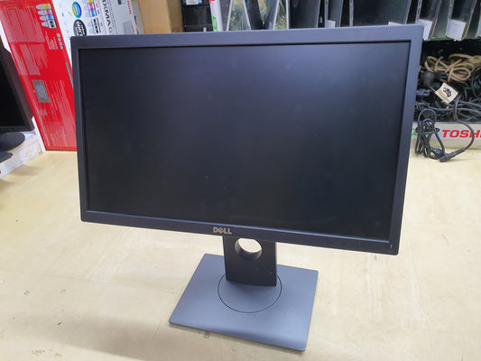 22 inch Full HD Dell Flat Panel Monitor, Model P2018H, 1980×1080 pixel, Packed with HDMI, DISPLAY, USB, ETHERNET & VGA Port. (REFURBISHED)